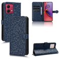 thumbnail image 1 of Funda de cuero con cierre magnético y diseño geométrico para Motorola MOTO G72 4G, 1 of 5