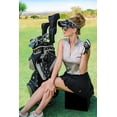 thumbnail image 4 of Gloveit Glove It Gotta Glove It Ladies Golf Glove Regular Black/White Medium Right, 4 of 4