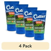 (4 pack) Cutter™ First Aid Poison Ivy Scrub for Itch Relief, 4oz