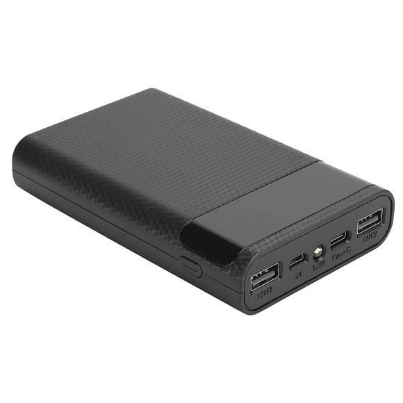 Durable Mobile Power Box, Lightweight Normal Battery Storage Box, Portable For Charging Black,White