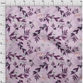 thumbnail image 4 of oneOone Tissu Polyester Spandex Améthyste Matériel de Robe Florale Tissu Imprimé Tissu au Mètre 56 Pouces de Large, 4 of 4