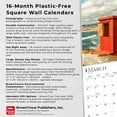 thumbnail image 6 of Outhouses | 2026 12x24" (Hanging) Square Wall Calendar | Plastic-Free, 6 of 9