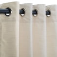 thumbnail image 4 of Sunbrella Canvas Charcoal Outdoor Curtain with Nickel Grommets 50 in. x 96 in., 4 of 7