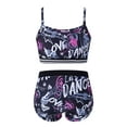 thumbnail image 6 of iiniim Kids Girls Camouflage Tank Crop Top Shorts Set Sports Workout Athletic Outfit Dancewear, 6 of 7