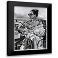 thumbnail image 1 of Tashe 11x14 Black Modern Framed Museum Art Print Titled - Lazy Morning, 1 of 5