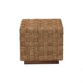 thumbnail image 2 of bali & pari Karina Bohemian Natural Seagrass End Table, 2 of 4