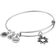 thumbnail image 1 of Alex and Ani 8-Point Star Charm Bangle, 1 of 1