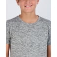 thumbnail image 3 of Real Essentials Boys Undershirts, 5 Pack Dry-Fit Moisture Wicking Performance Undershirts Sizes S (6-7) - XL (16-18), 3 of 5