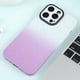 thumbnail image 2 of Funda de silicona con degradado de estrellas para iPhone 15 con película para lente, 2 of 5
