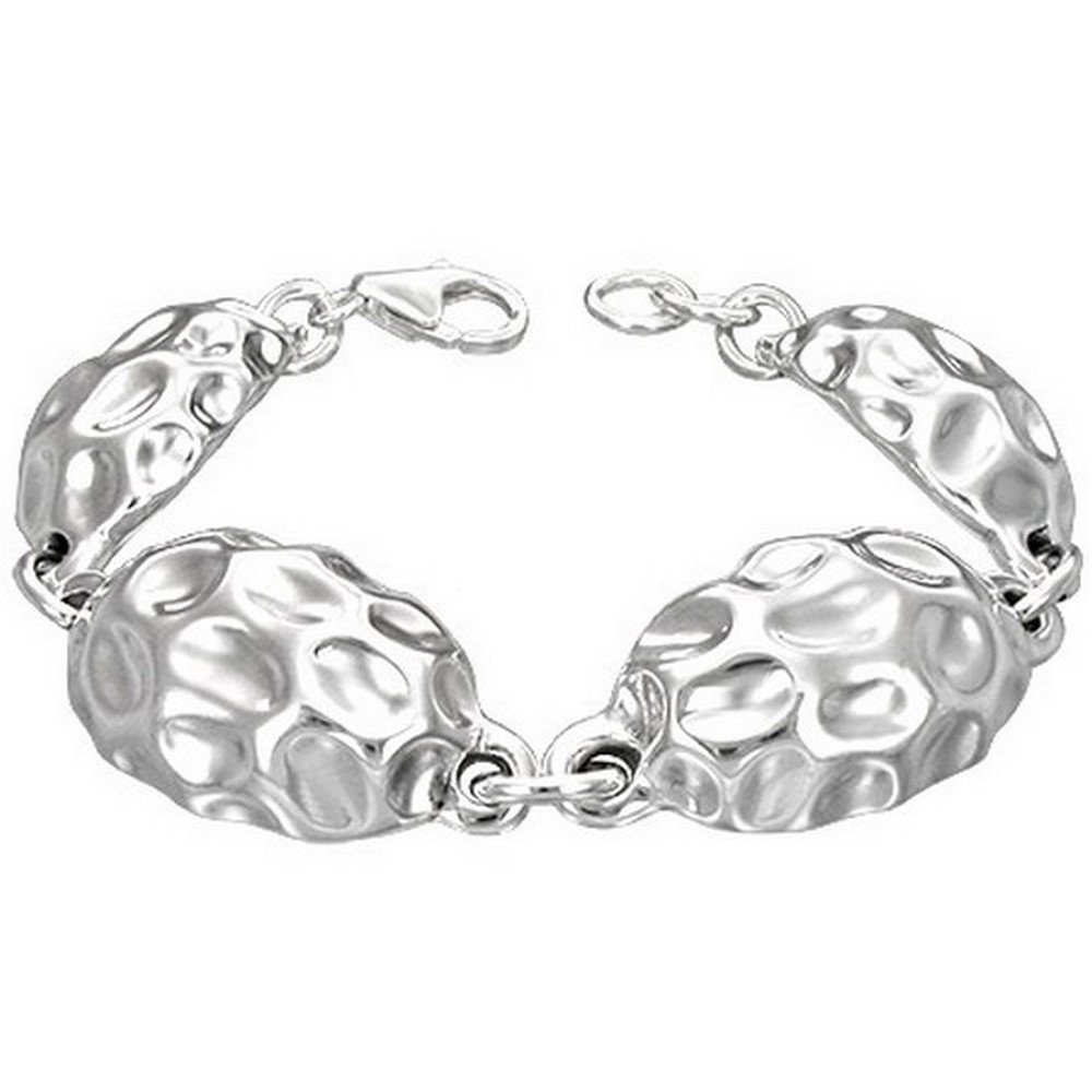 My Daily Styles 925 Sterling Silver Chunky Link Chain Womens Bracelet