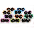 thumbnail image 2 of Ojos de dibujos animados con pupila torcida, ojos de seguridad con purpurina 3D para juguetes de crochet, manualidades amigurumi, ojos de juguete para hacer uno mismo, accesorios para muñecas de anima, 2 of 5