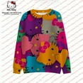 thumbnail image 1 of Hello Kitty Chandail Col Rond Imprimé Automne Manches Longues Dessin Animé Décontracté, 1 of 7