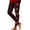 Brown, variant on Trendfront Womens Halloween Graphic Leggings High Waisted Pumpkin Face Print Full Length Stretch Casual Leggings