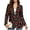 Cherry Bow Floral, variant on Psesaysky Fall Pumpkin Maple Leaf Blazers for Women One Button Work Office Suits Open Front Long Sleeve Casual Business Jackets with Pockets, Plus Size Slim Fit Oversized Fall Winter Suit Jackets