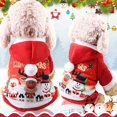 thumbnail image 5 of nol Chien Vtements, Vtements De Chien De Nol Pour Petits Chiens Nol Cratif Chien Costume, De Compagnie D'hiver Capuche Manteau(m), 5 of 5