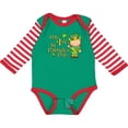 thumbnail image 3 of Inktastic My First St. Patricks Day Leprechaun and Shamrocks Boys or Girls Long Sleeve Baby Bodysuit, 3 of 5