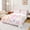 Floral P, variant on Erosebridal Girls Pink Flower Twin Sheet Sets, Garden Floral Bedding, Personalized Initial L, 1 Flat Sheet, 1 Fitted Sheet and 1 Pillowcase