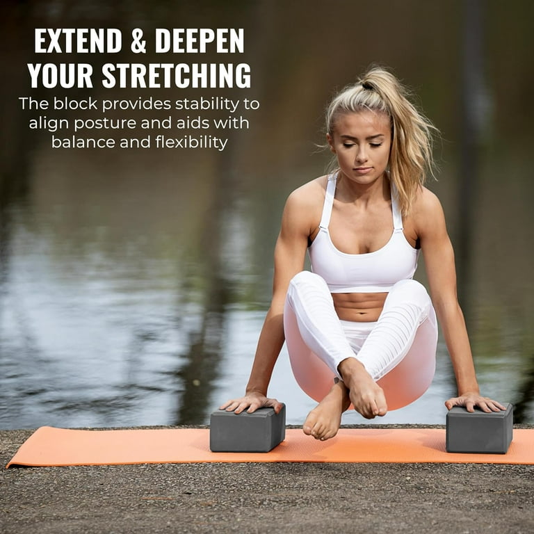 Yoga Block 12 Pack Bulk Foam Yoga Blocks Firm Supportive Yoga Brick Balance Foam for Stretching Pilates Workout x 6 x 9 Walmart