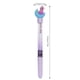 thumbnail image 5 of Black Gel Pen Liquid Paillette Handle Cartoon Cap Painting Writing Stationery Soft RubberPurple Pen Holder 26-27s, 5 of 5