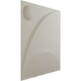 thumbnail image 2 of Ekena Millwork 19 5/8"W x 19 5/8"H Ezra EnduraWall Decorative 3D Wall Panel, UltraCover Satin Blossom White (Covers 2.67 Sq. Ft.), 2 of 6