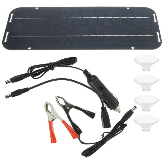 Mobestech Slim Solar Panel Solar Charging Assorted Color for Camping Outdoor 1 Set