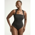 thumbnail image 3 of Joyspun Women's Slimming Seamless Sleeveless Bodysuit, 2-Pack, Sizes S-XXXL, 3 of 9