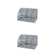 thumbnail image 1 of Organizador de escritorio de metal Moyic gran capacidad antideslizante lavable Plata 2Conjunto, 1 of 6