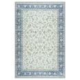 thumbnail image 4 of Wondo 6x9 Ft Light Blue Floral Area Rug - Machine Washable Low Pile Non-Slip Carpet, Boho Vintage Farmhouse Decor for Living Room, Bedroom, Nursery & Office, 4 of 9