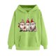 thumbnail image 1 of WILLBEST Sudadera de Mujer con Capucha Estampada Navideña para Otoño/Invierno, Talla Grande, Gruesa, Informal y Holgada Chica​​, 1 of 3
