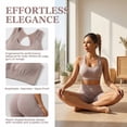 thumbnail image 7 of Zzjniupiyyds 2 Piece Women's Workout Set, Halter Top & High Waist Leggings, Yoga Outfits, Activewear, 7 of 7