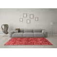 thumbnail image 3 of Ahgly Company Indoor Rectangle Persian Red Traditional Area Rugs, 7' x 9', 3 of 4