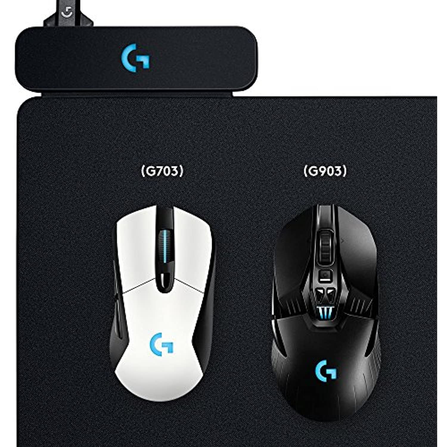 Logitech G Powerplay Wireless Charging System with Cloth and Hard
