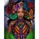 thumbnail image 1 of 5D bricolaje taladro completo diamante pintura carácter étnico bordado mosaico artesanía kits FLhrweasw Nuevo, 1 of 8
