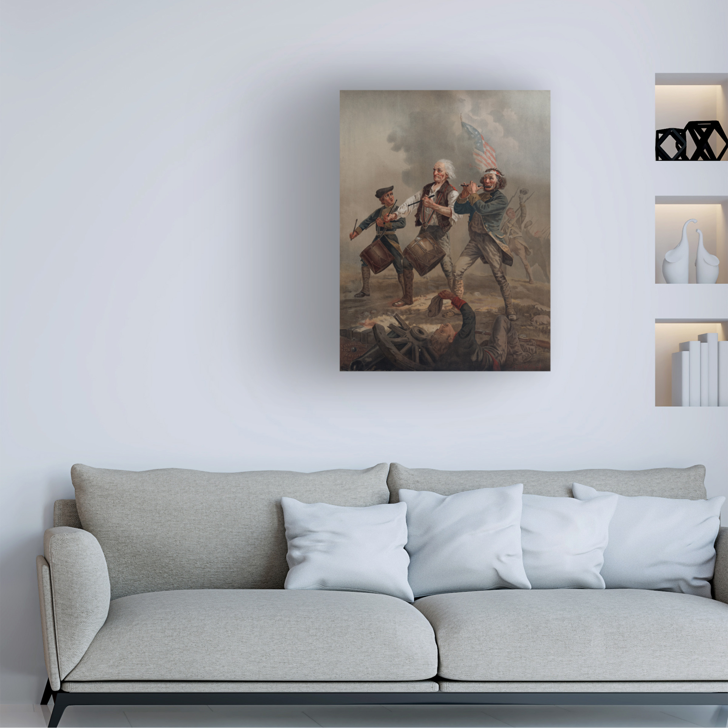 Print Collection 'Yankee Doodle 1776' Canvas Art