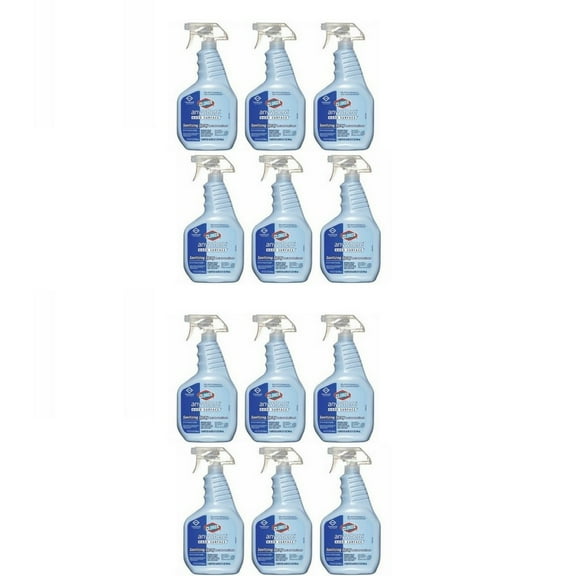 Clorox Anywhere Hard Surface Sanitizing Spray, 32 Ounces, (12-pack)
