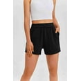 thumbnail image 3 of Pinspark Sweat Shorts Women Comfy Lounge Summer Short for Athletic Workout Running Pockets Drawstring Elastic High Waist, 3 of 6