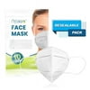 10 Unit Earloop Face Masks with Comfortable 5 Ply Soft Non-Woven Fabric Safety Everyday Cover for Guarding against Airborne Substances, Pollen, Smoke, etc. By Nifola