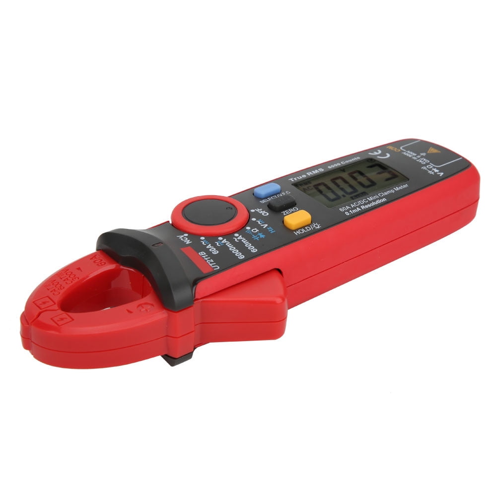 Multimètre Pince UNI-T UT211B TRMS - Mesure AC/DC Jusqu'à 60A/600V, VFC, NCV, Conforme CE - Neuf