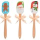 thumbnail image 1 of Juego DE 2 Espátulas DE Silicona LzGUNGY con Diseño DE Papá Noel y Muñeco DE Nieve para Cocina, 1 of 5