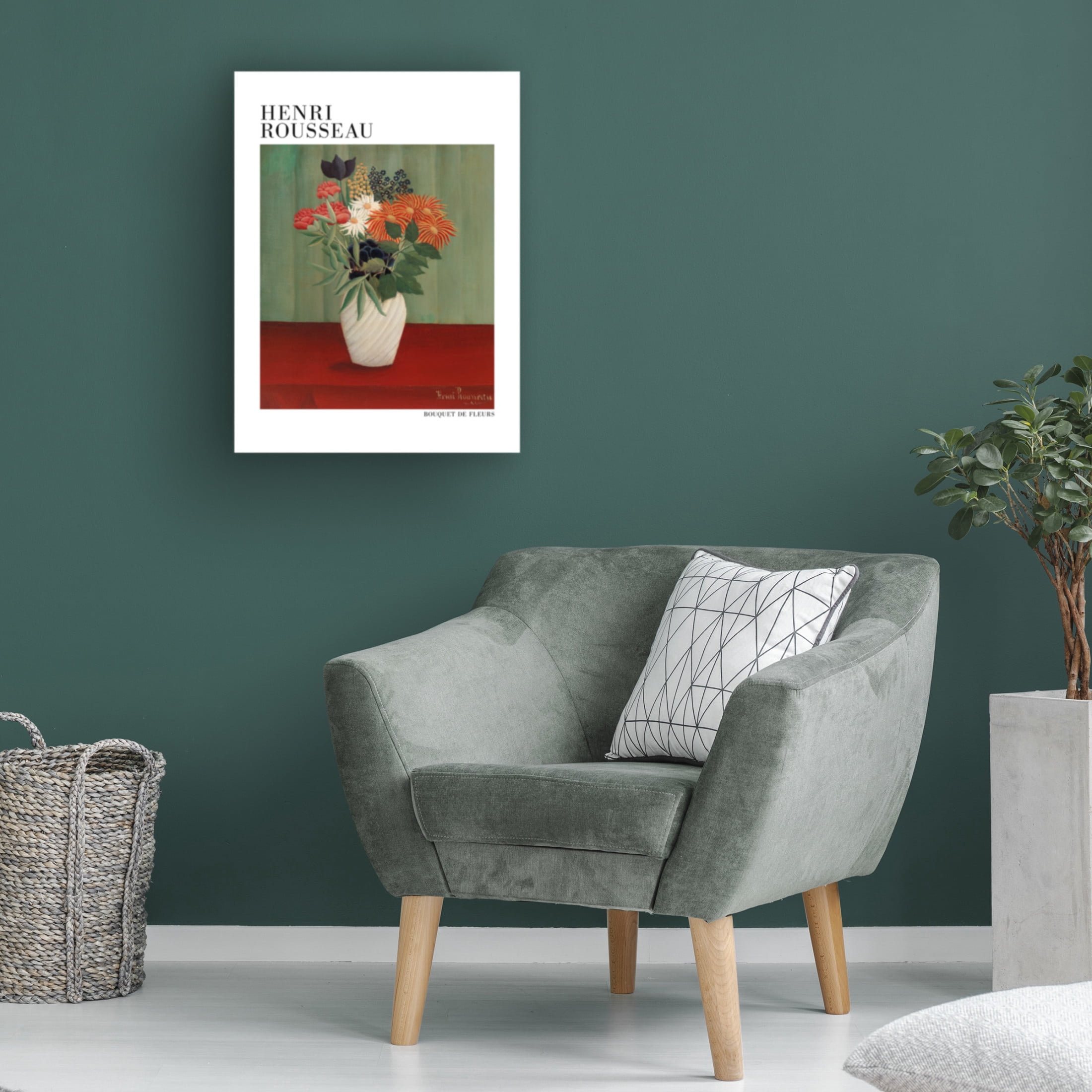 Trademark Fine Art Pictufy Bouquet De Fleurs Canvas Wall Art
