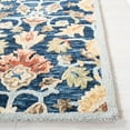 thumbnail image 3 of SAFAVIEH Metro Isolde Floral Area Rug, Blue/Orange, 4' x 6', 3 of 8