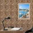 thumbnail image 4 of JHGoosa New PE Foam 3D DIY Wall Decor Embossed Brick Stone Color Tile Splicing, 4 of 5