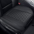 thumbnail image 6 of Faux Leather Front Car Seat Cover Individual Pack Bottom Seat Cushion Cover Non-Slip Universal Fit for Most Cars SUV Truck, 6 of 10