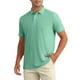 thumbnail image 4 of CAMISETAS POLO CHIC para Hombres de Manga Corta Livianas de Ajuste Regular para Negocios Casual Camiseta Sólida de Golf M Verde, 4 of 6