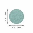 thumbnail image 4 of Kiven Led Light Cover,Lampshade Diffuser, 4.7in in Dia,Blue Fabric Diffuser, LED Light Blocking Stickers for Recessed Light/Can Light, Table Lamp, Ceiling Light, Downlight, 4 of 5