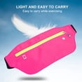 thumbnail image 2 of HWJIANFE Riñonera deportiva impermeable, riñonera para el vientre, bolsa para cinturón para correr y correr (rojo), 2 of 8