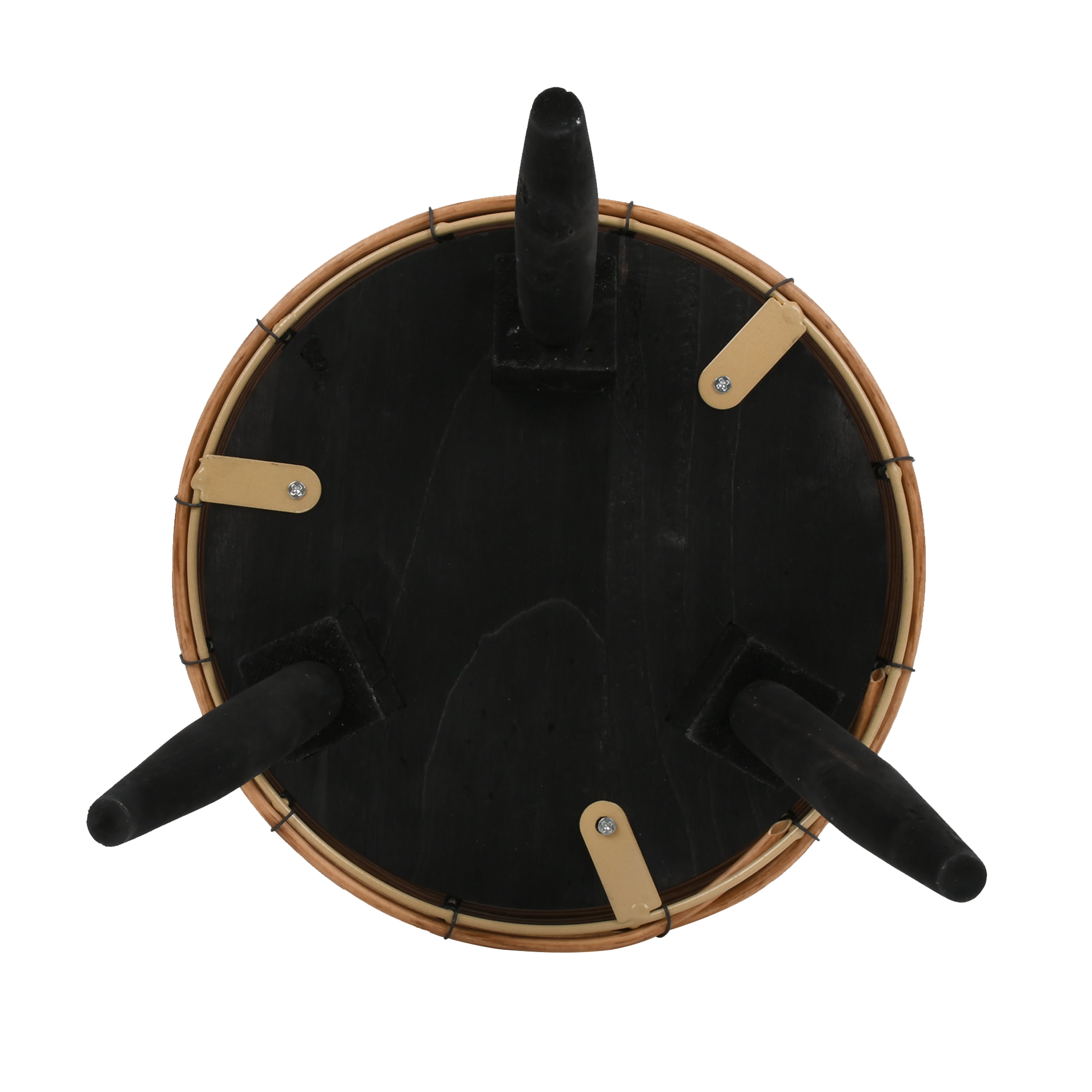 Better Homes & Gardens Thurlow Round Woven Planter with Wood Stand, 9.8 in