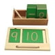thumbnail image 1 of Tablero de madera para trazar letras y números del 0 al 10 (estilo Montessori), 1 of 9