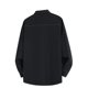 thumbnail image 4 of Blusa y camisa de manga larga con cuello vuelto para hombre, color liso, con botones y cuello vuelto, cárdigan de manga larga, blusa de poliéster para hombre, 4 of 4