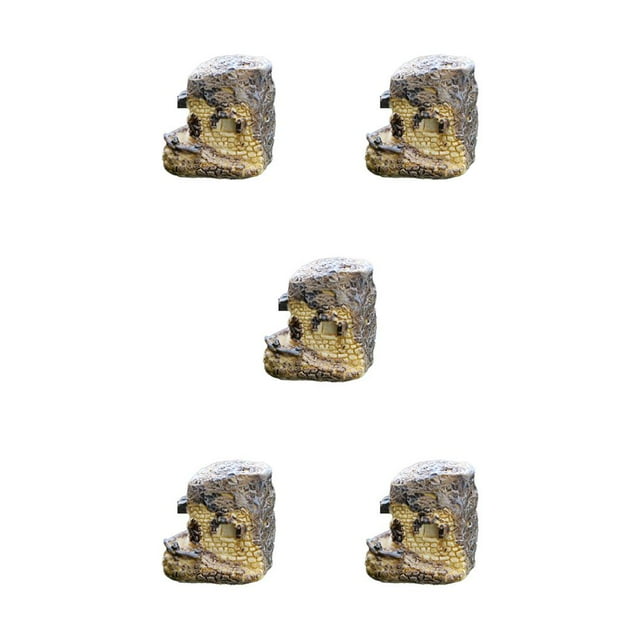 jesticaly Fairy Garden Kit Various Styles Waterproof Beautiful Eye-catching Exquisite Design Terrarium Decor Different Display Type 16 5Set